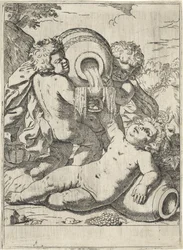 Bachanalia trójki dzieci