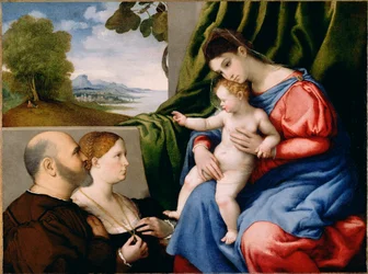 Madonna z Dzieciątkiem i Dwoma Darczyńcami