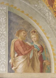 Św. Katarzyna Aleksandryjska i Św. Bartłomiej, ok.1525