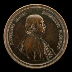 Antonio Maria Biscioni [awers], 1725.