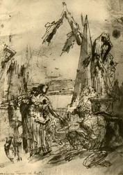 „Capriccio”, połowa XVIII wieku, 1928 r.