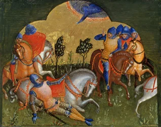 Nawrócenie Paula Predelli Panel, ok. 1370.
