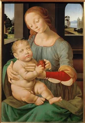 Madonna (obraz na drewnie)