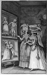 Ilustracja Louisa Bineta (1744-1800) do książki Nicolasa Edme