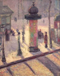 Kiosk na bulwarze Clichy, 1886-7