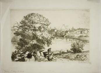Angers, jezioro Saint-Nicolas