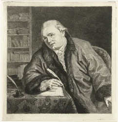 Portret kompozytora i rytownika Johan Antoni Kauclitz Colizzi