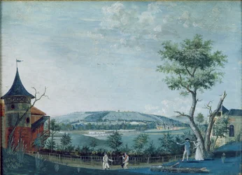 Ermitaż i Stary Zamek w Parku przy Le Raincy, 1754-93
