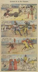 Scenes de la Vie Feodale (kolor lito)