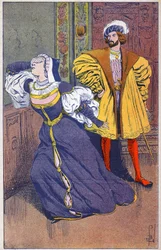 Francois 1er i Małgorzata z Angouleme