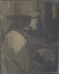 [Portret mężczyzny w stroju kowbojskim]