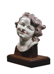 Głowa Roześmianego Dziecka, ok. godz. 1752 (porcelana)