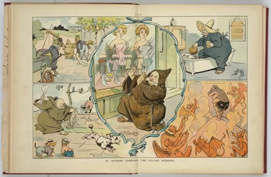 Anthony Comstock, wieśniak z Puck Magazine (zdjęcie)