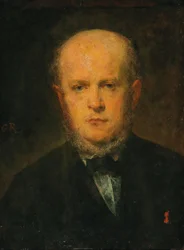 Portret Adolpha Menzla 1815-1905, 1867.