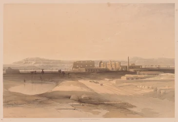 Egipt i Nubia: Tom II - nr 32, Karnak, 1838.