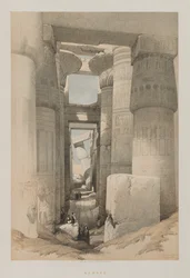 Egipt i Nubia, tom II: Karnak, 1847.