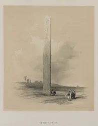Egipt i Nubia, Tom II: Obelisk Heliopolis