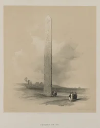 Egipt i Nubia, Tom II: Obelisk Heliopolis, 1848.