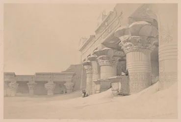 Egipt i Nubia: Tom I - nr 10, Edfou, 1838.