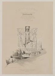 Egipt i Nubia, Tom I: Frontyspis