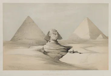 Egipt i Nubia, Tom I: Wielki Sfinks, Piramidy Gezeeh