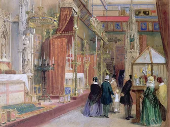 Średniowieczny Dwór Wielkiej Wystawy z 1851 r.