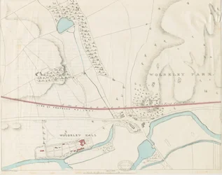 Wolseley Hall: litografia na podbarwieniu, bd [1806-1885]