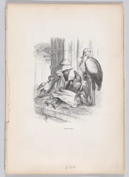Byłam wdową ze Scen z Prywatnego i Publicznego Życia Zwierząt, ok. godz. 1837-47.