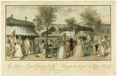 Spacer po ogrodzie Le Palais Royal