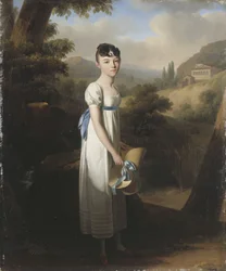 Portret Mademoiselle Athénaïs dAlbenas