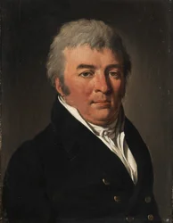 Portret mężczyzny w zapiętej kurtce