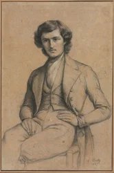 Portret młodzieńca, 1837.