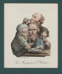 Siorbiące ostrygi, 1825