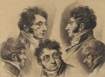 Louis-Léopold Boilly - 5 autoportretów