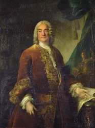 Charles-Francois-Paul Lenormant Tournehem (1684 - 1751), dyrektor budynków królewskich, ok. 1750 (olej na płótnie)