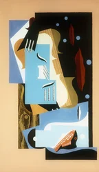 Martwa natura z wielkim niedźwiedziem; Natura Morte a la Grande Ourse, 1926