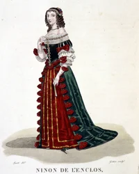 Anne „” Ninon”” z Enclos (lub Ninon de Lenclos lub Ninon de Lanclos
