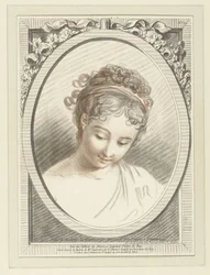 Popiersie młodej kobiety Tete de femme