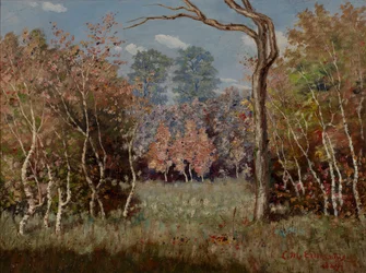 Jesienny krajobraz, 1889.