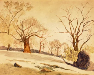 Jesienny krajobraz, ca. 1886-1887.