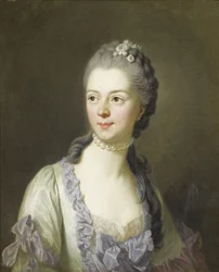 Portret Ekateriny Dmitrievny Golicyny 17201761, z domu Cantemir, 1764