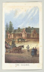 Kasyno z serii Widoki w Central Parku, Nowy Jork, część 3, 1864.