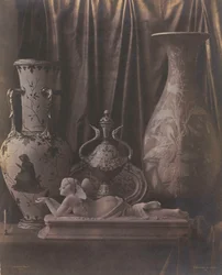 Martwa natura z porcelany