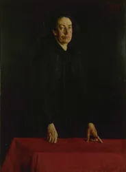 Portret Louise Michel 1830-1905, 1882.