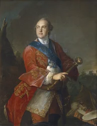 Portret hrabiego Cyryla Razumowskiego 1728-1803, ostatniego hetmana Ukrainy, 1758