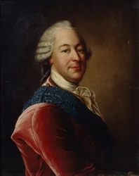 Portret hrabiego Michaiła Illarionowicza Woroncowa 1714-1767, połowa XVIII w.
