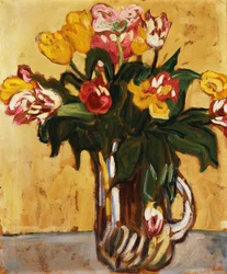 Tulipany w Szklanym Miotaczu