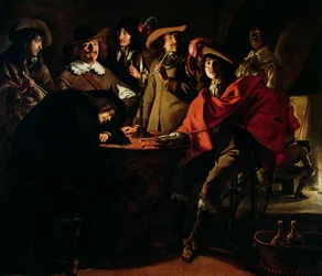 Strażnicy palący, 1643