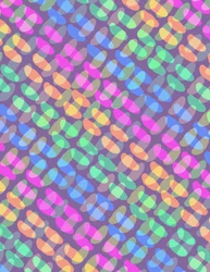 Kropkowana kratka, 2011 (digital) 99;wzór; dekoracyjny; motyw; projekt; kolorowy;