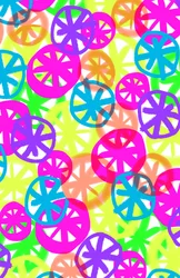 Neonowe kręgi, 2017, Media cyfrowe